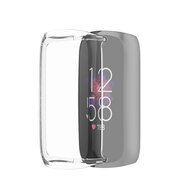 Fitbit Luxe - TPU case (volledig beschermd) - Transparant afbeelding