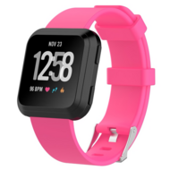 Fitbit Versa 1 / 2 & Lite rubberen sport bandje - Magenta afbeelding