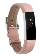 Lederen bandje Fitbit Alta - Baby pink afbeelding