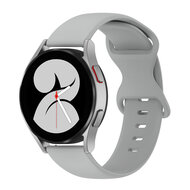 Solid color sportband - Grijs - Samsung Galaxy Watch 4 - 40mm & 44mm afbeelding