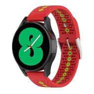Dot Pattern bandje - Rood - Samsung Galaxy Watch 4 - 40mm & 44mm afbeelding