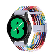 Braided nylon bandje - Multicolor - Samsung Galaxy Watch 4 - 40mm / 44mm afbeelding