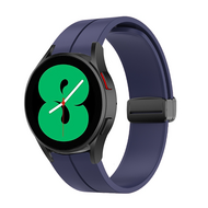 D-buckle sportbandje - Donkerblauw - Samsung Galaxy Watch 4 - 40mm & 44mm afbeelding