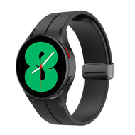 D-buckle sportbandje - Zwart - Samsung Galaxy Watch 4 - 40mm & 44mm afbeelding