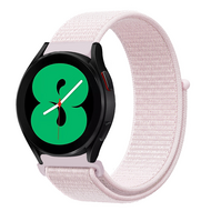 Sport Loop nylon bandje - Lichtroze - Samsung Galaxy Watch 4 - 40mm / 44mm afbeelding