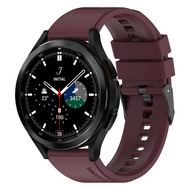 Siliconen gesp bandje - Bordeaux - Samsung Galaxy Watch 4 Classic - 42mm & 46mm afbeelding