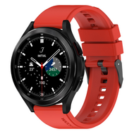 Siliconen gesp bandje - Rood - Samsung Galaxy Watch 4 Classic - 42mm & 46mm afbeelding