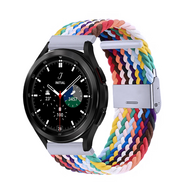 Braided nylon bandje - Multicolor - Samsung Galaxy Watch 4 Classic - 42mm / 46mm afbeelding