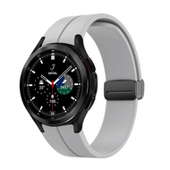 D-buckle sportbandje - Grijs - Samsung Galaxy Watch 4 Classic - 42mm & 46mm afbeelding