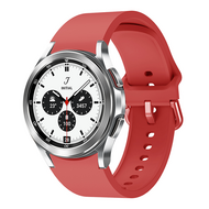 Samsung Galaxy Watch 4 Classic - 42mm & 46mm - Classic sportbandje - Rood afbeelding
