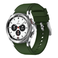 Samsung Galaxy Watch 4 Classic - 42mm & 46mm - Siliconen sportband - Groen afbeelding