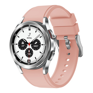 Samsung Galaxy Watch 4 Classic - 42mm & 46mm - Siliconen sportband - Roze afbeelding