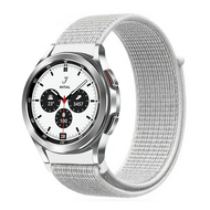 Sport Loop nylon bandje - Wit - Samsung Galaxy Watch 4 Classic - 42mm / 46mm afbeelding