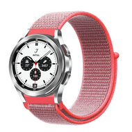 Sport Loop nylon bandje - Roze - Samsung Galaxy Watch 4 Classic - 42mm / 46mm afbeelding