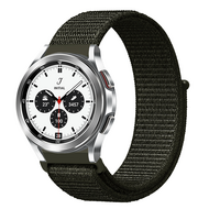 Sport Loop nylon bandje - Leger groen - Samsung Galaxy Watch 4 Classic - 42mm / 46mm afbeelding