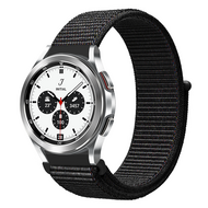 Sport Loop nylon bandje - Zwart gemêleerd - Samsung Galaxy Watch 4 Classic - 42mm / 46mm afbeelding