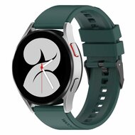 Siliconen gesp bandje - Groen - Samsung Galaxy Watch - 42mm afbeelding