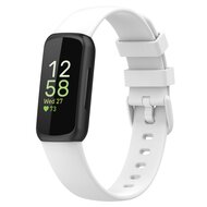 Fitbit Inspire 3 - Sportbandje met gesp - Maat: Small - Wit afbeelding