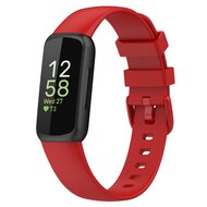 Fitbit Inspire 3 - Sportbandje met gesp - Maat: Large - Rood afbeelding
