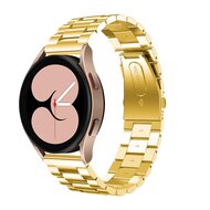 Stalen schakelband - Goud - Samsung Galaxy Watch 4 - 40mm / 44mm afbeelding