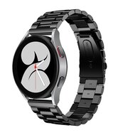 Stalen schakelband - Zwart - Samsung Galaxy Watch 4 - 40mm / 44mm afbeelding