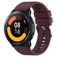 Siliconen sportband - Wijnrood - Samsung Galaxy Watch 3 - 45mm afbeelding