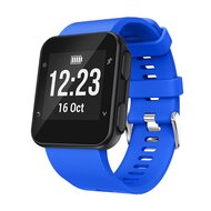 Siliconen bandje - Blauw - Garmin Forerunner 35 / 30 afbeelding
