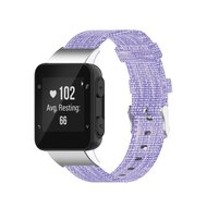 Nylon canvas bandje - Paars - Garmin Forerunner 35 / 30 afbeelding