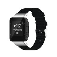 Nylon canvas bandje - Zwart - Garmin Forerunner 35 / 30 afbeelding