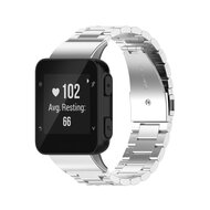 Stalen schakelband - Zilver - Garmin Forerunner 35 / 30 afbeelding