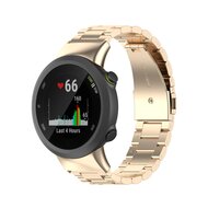 Stalen schakelband - Vintage goud - Garmin Forerunner 45 / 45S afbeelding