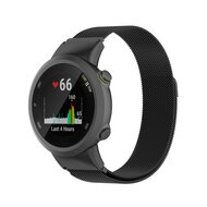Garmin Forerunner 45 / 45S - Milanese bandje - Zwart afbeelding