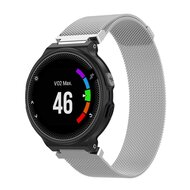 Garmin Forerunner 220 / 230 / 235 / 620 / 630 / 735 (XT) - Milanese bandje - Small - Zilver afbeelding