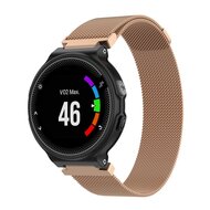 Garmin Forerunner 220 / 230 / 235 / 620 / 630 / 735 (XT) - Milanese bandje - Small - Champagne goud afbeelding