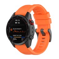 Siliconen sportbandje - Oranje - Garmin Fenix 7X / 6X / 5X afbeelding
