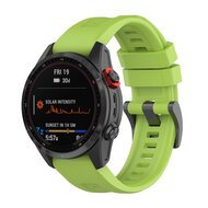 Siliconen sportbandje - Groen - Garmin Fenix 7X / 6X / 5X afbeelding