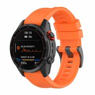 Siliconen sportbandje - Oranje - Garmin Fenix 7s/6s/5s / Instinct 2s / Epix Pro Gen 2 (42mm) afbeelding