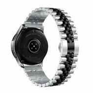 Garmin Approach S12 / S40 / S42 - Stalen band - Zilver / zwart afbeelding