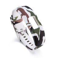 Siliconen sportbandje - Camouflage - Garmin Vivofit 4 afbeelding