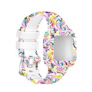 Siliconen bandje met print - Sierlijk design - Garmin Vivofit Junior 3 afbeelding
