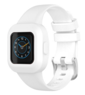 Siliconen one color bandje - Wit - Garmin Vivofit Junior 3 afbeelding