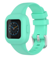 Siliconen one color bandje - Lichtgroen - Garmin Vivofit Junior 3 afbeelding