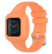Siliconen one color bandje - Oranje - Garmin Vivofit Junior 3 afbeelding
