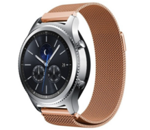 Samsung Gear S3 Milanese bandje - Rosé goud afbeelding