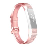 Fitbit Alta Siliconen bandje - Maat: Large - Rosé Goud afbeelding
