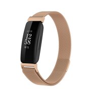 Fitbit Inspire 2 & Ace 3 Milanese bandje - Maat: Small - Champagne Goud afbeelding