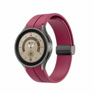D-buckle sportbandje - Bordeaux - Samsung Galaxy Watch 5 (Pro) - 40mm / 44mm / 45mm afbeelding