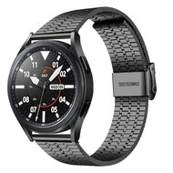 Stalen bandje - Zwart - Samsung Galaxy Watch - 46mm / Samsung Gear S3 afbeelding