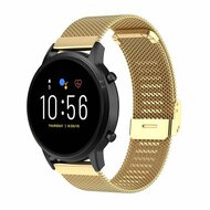 Samsung Galaxy Watch - 46mm / Samsung Gear S3 - Milanese bandje met klemsluiting - Goud afbeelding