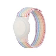 AirTag nylon loop bandje - M/L - Multicolor afbeelding